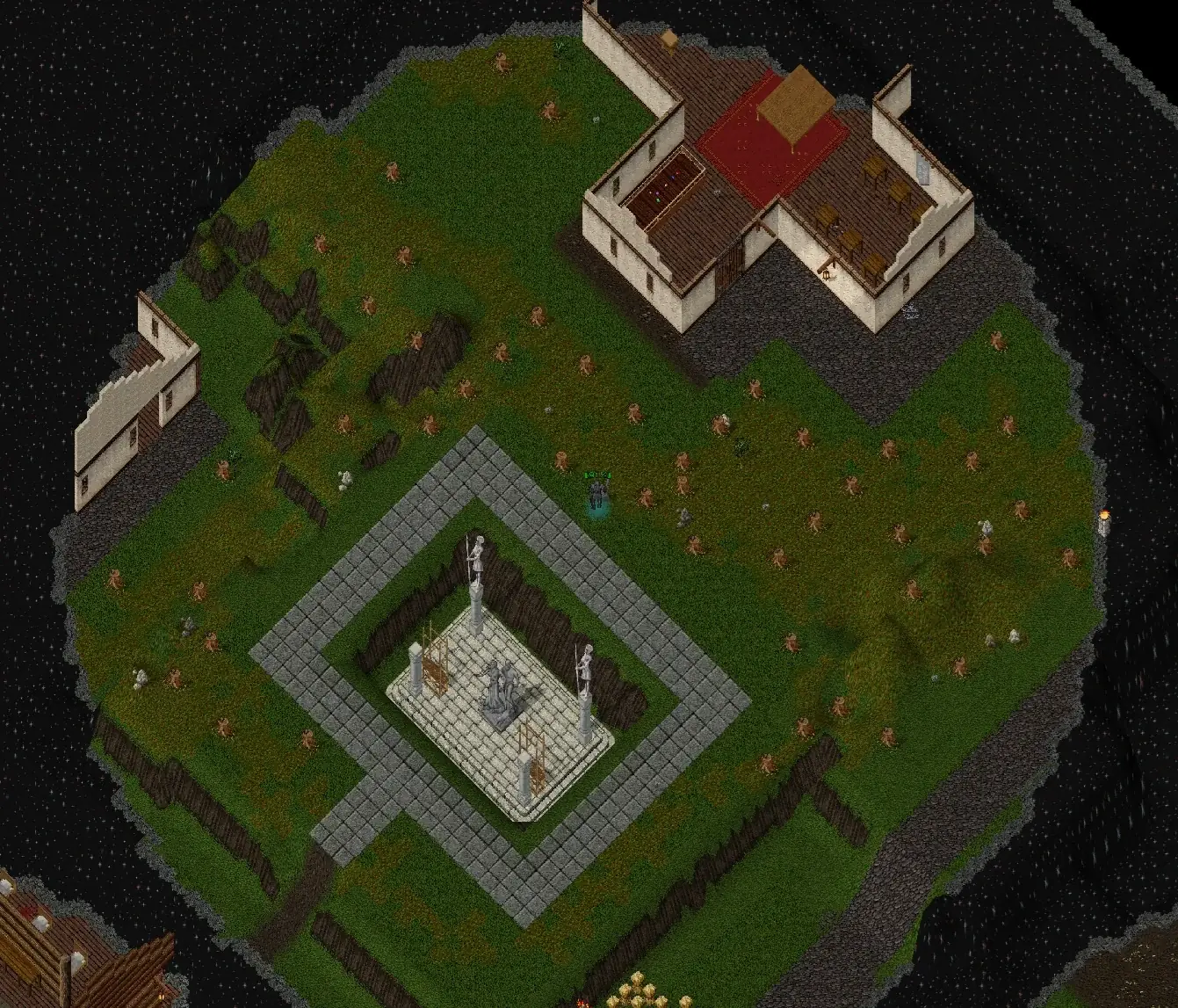 Blood Crown Arena example in Heroes Of Ultima