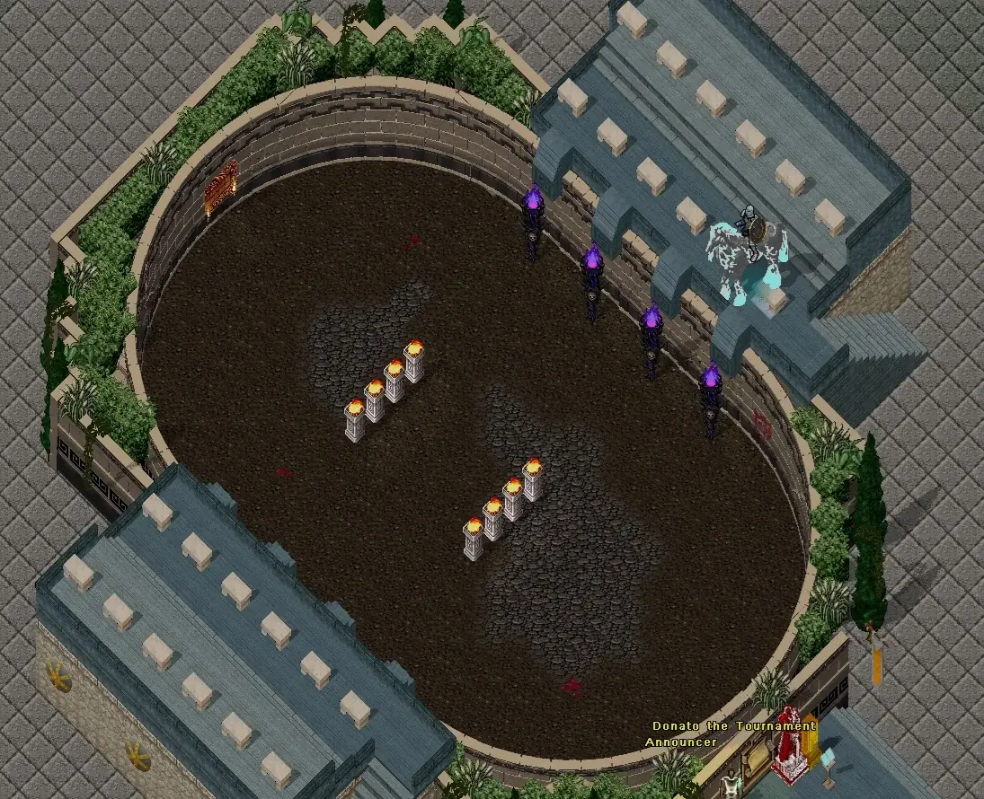 Duel Arenas example in Heroes Of Ultima